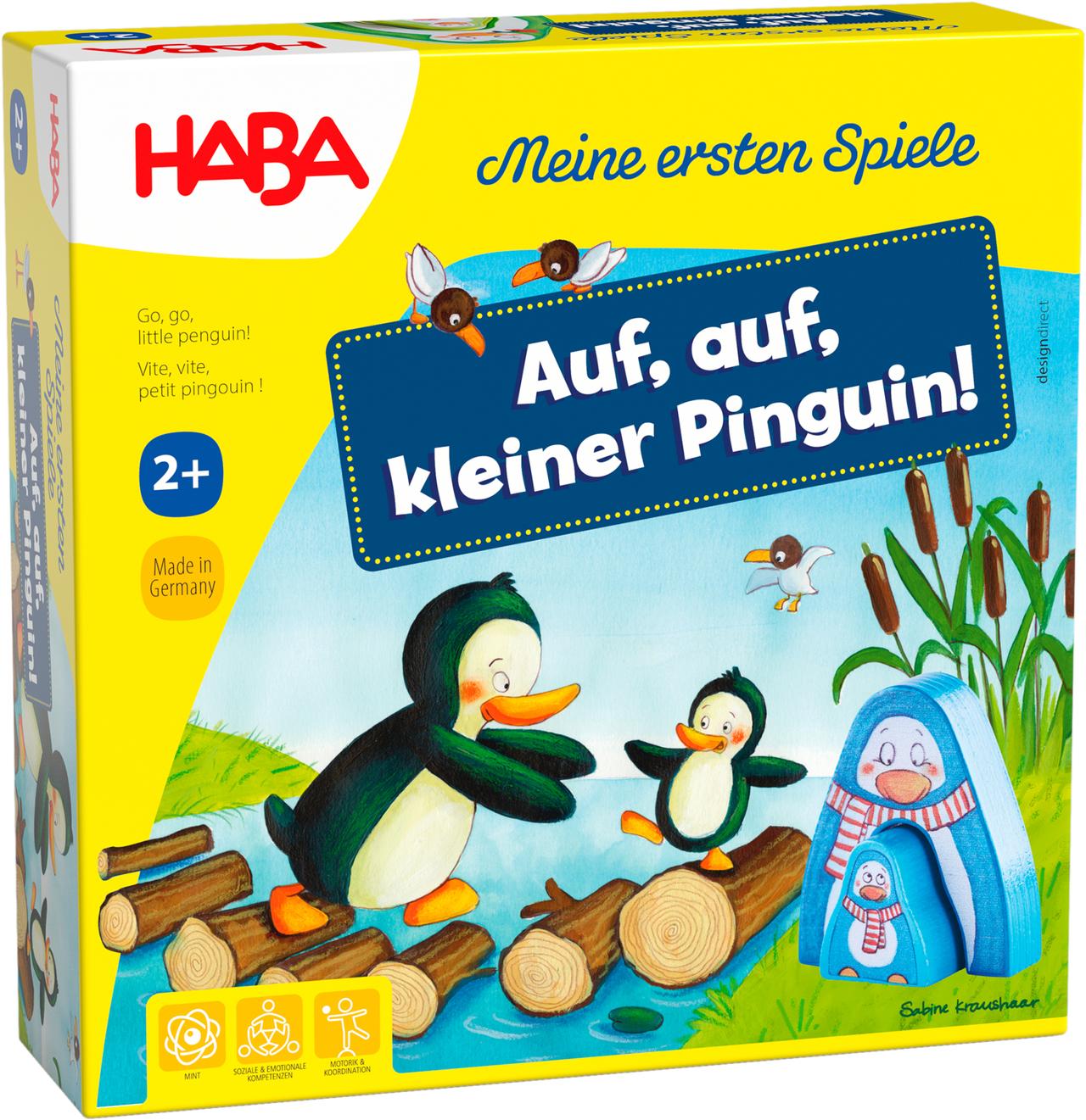 Auf, auf kleiner Pinguin