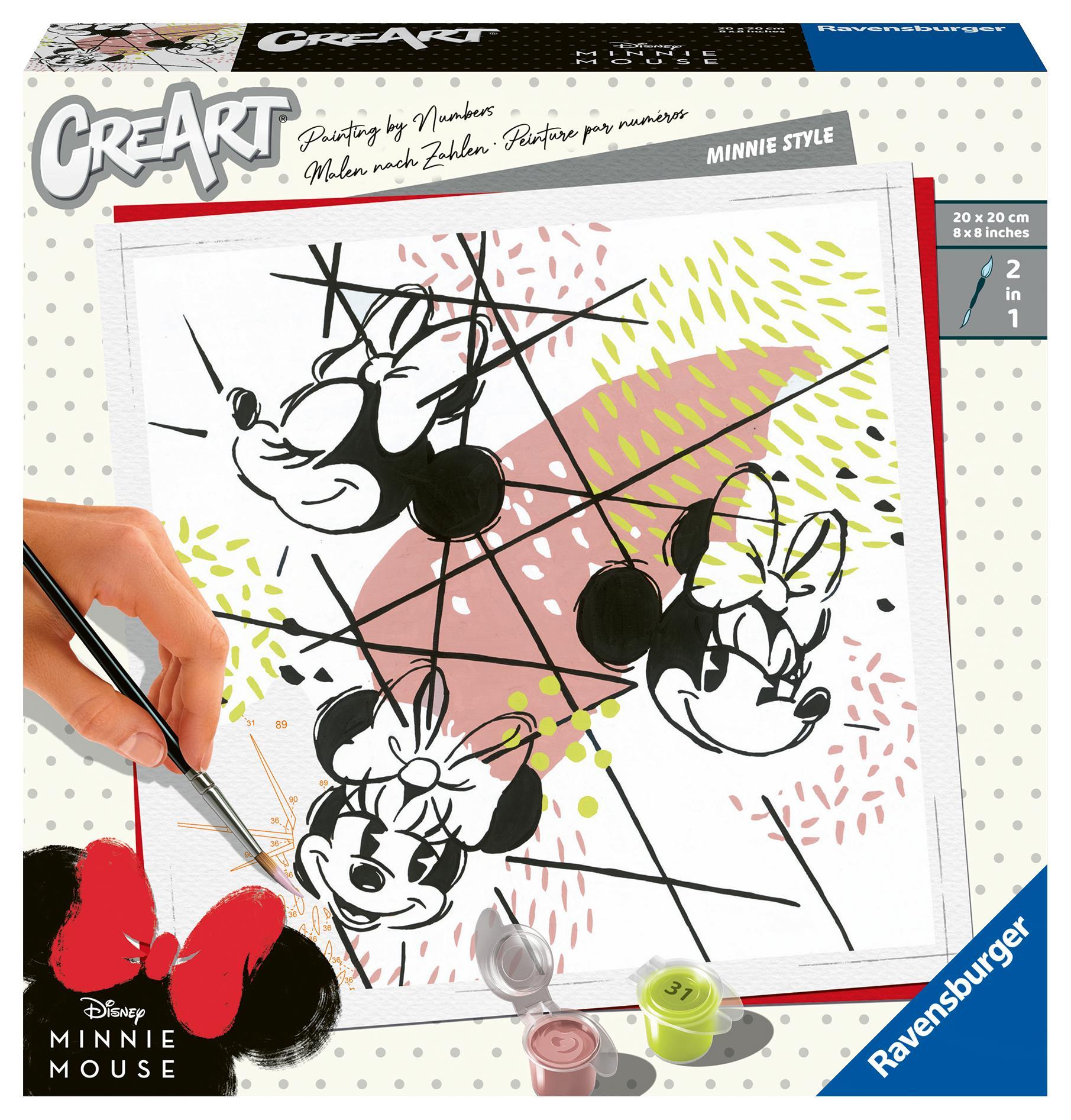 Malen nach Zahlen CreArt - Minnie Style