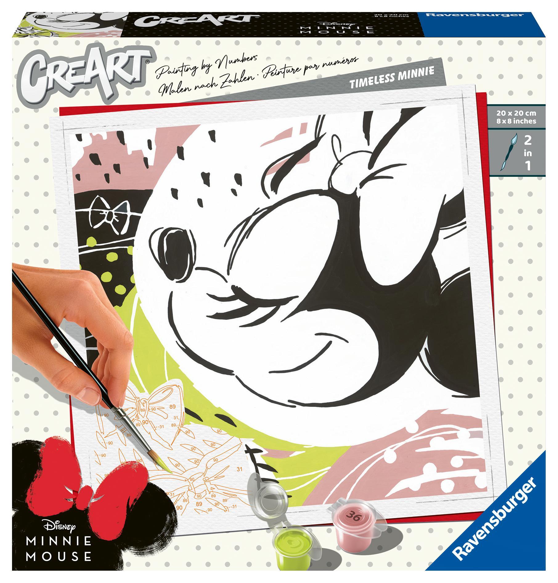 Malen nach Zahlen CreArt - Zeitlose Minnie