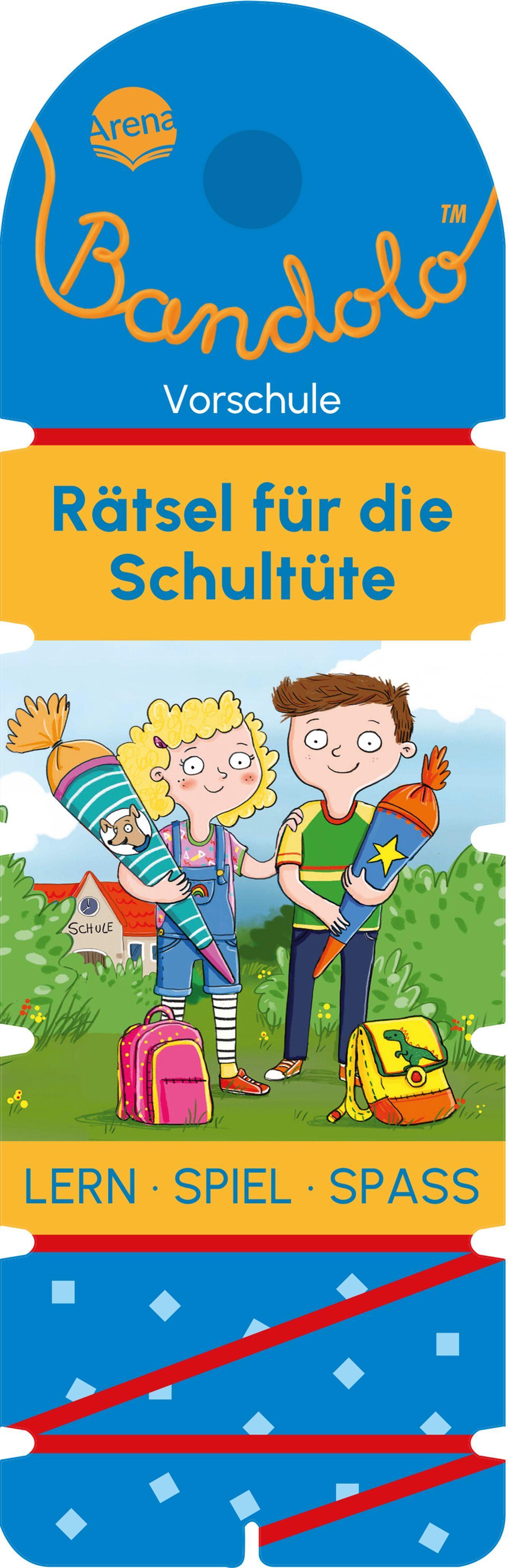 Bandolo. Rätsel für die Schultüte: Geschenk für die Schultüte. Lernspiel mit Lösungskontrolle für Kinder ab 6