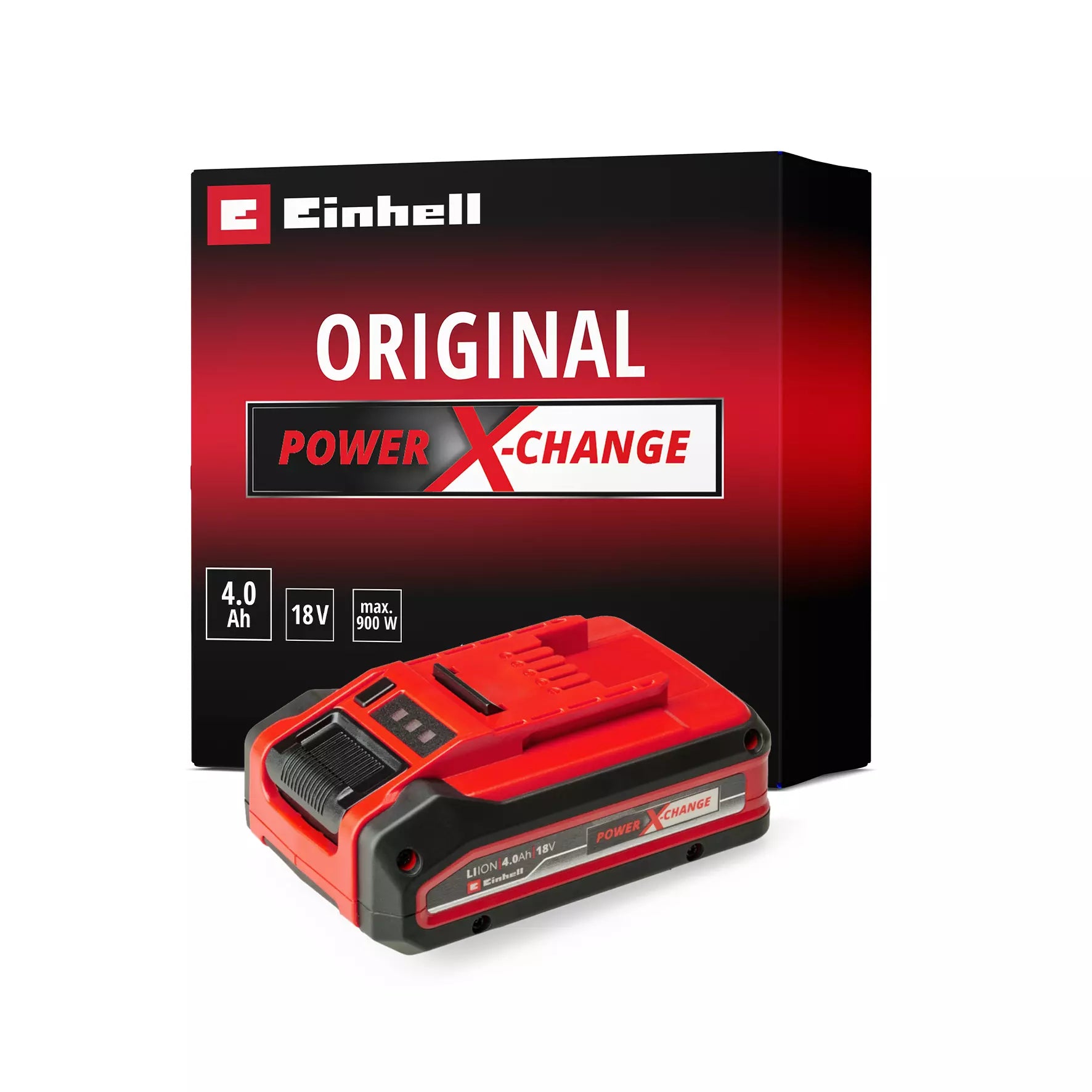 Einhell PXC+ Akku - 18V 4,0Ah - für die Clesana X1