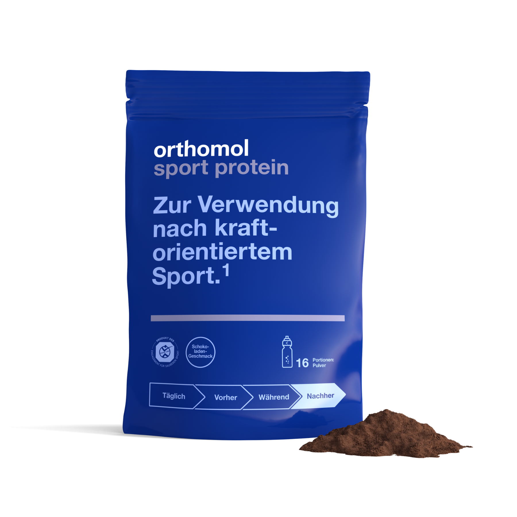Orthomol Sport protein - Schokolade / 16 Portionen