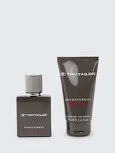 TOM TAILOR Herren TT ADVENTUROUS EXTREME Geschenkset EdT 30ml | Shower Gel 75 ml, schwarz, Uni, Gr. 30ml