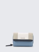 TOM TAILOR Damen TTJUNA Geldbörse mit Colour-Blocking, blau, Colour Blocking, Gr. ONESIZE