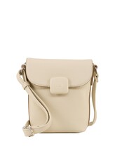 TOM TAILOR DENIM Damen TTENNA Smartphone Tasche mit Magnetverschluss, weiß, Uni, Gr. ONESIZE