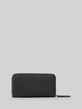 TOM TAILOR Damen TTGIA Portemonnaie mit Logo-Applikation, schwarz, Uni, Gr. ONESIZE