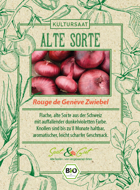 BIO-Zwiebel Rouge de Gen?ve