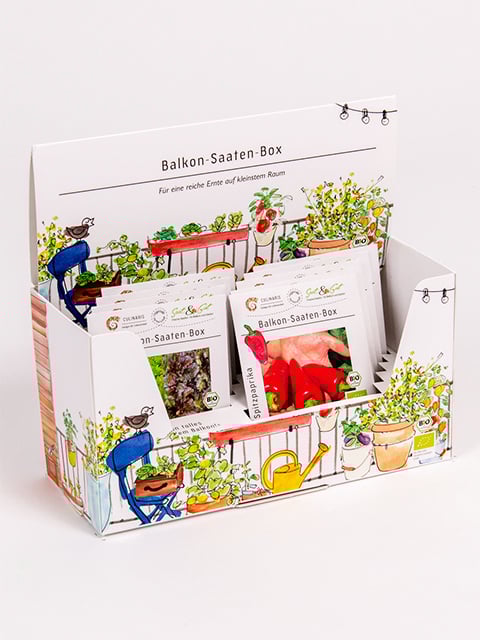 BIO-Balkon-Saaten-Box
