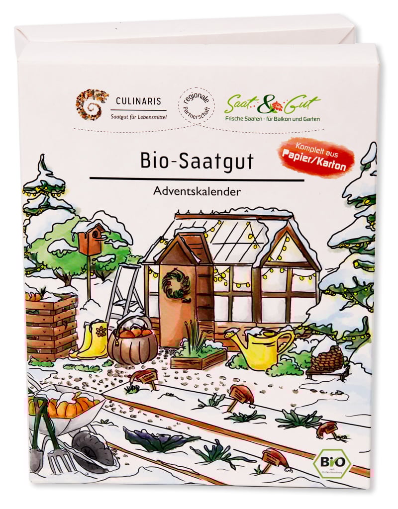 BIO Gem?se-Saatgut Adventskalender