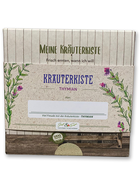 Kr?uterkiste mit Thymian