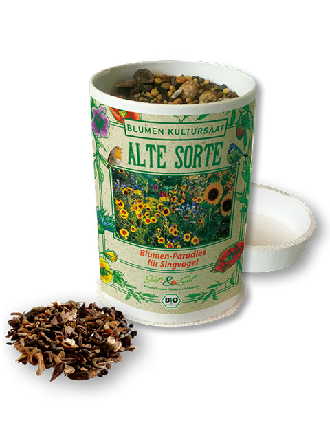 BIO Blumen-Paradies f?r Singv?gel - Dose