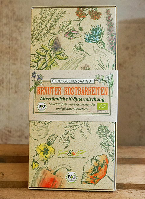 BIO-Saatgut Geschenk-Box Altert?mliche Kr?utermischung