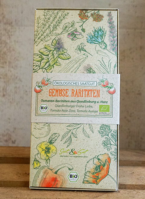 BIO-Saatgut Geschenk-Box Tomaten Rarit?ten Harzregion