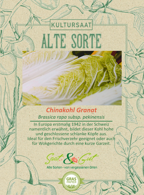 BIO-Chinakohl Granat