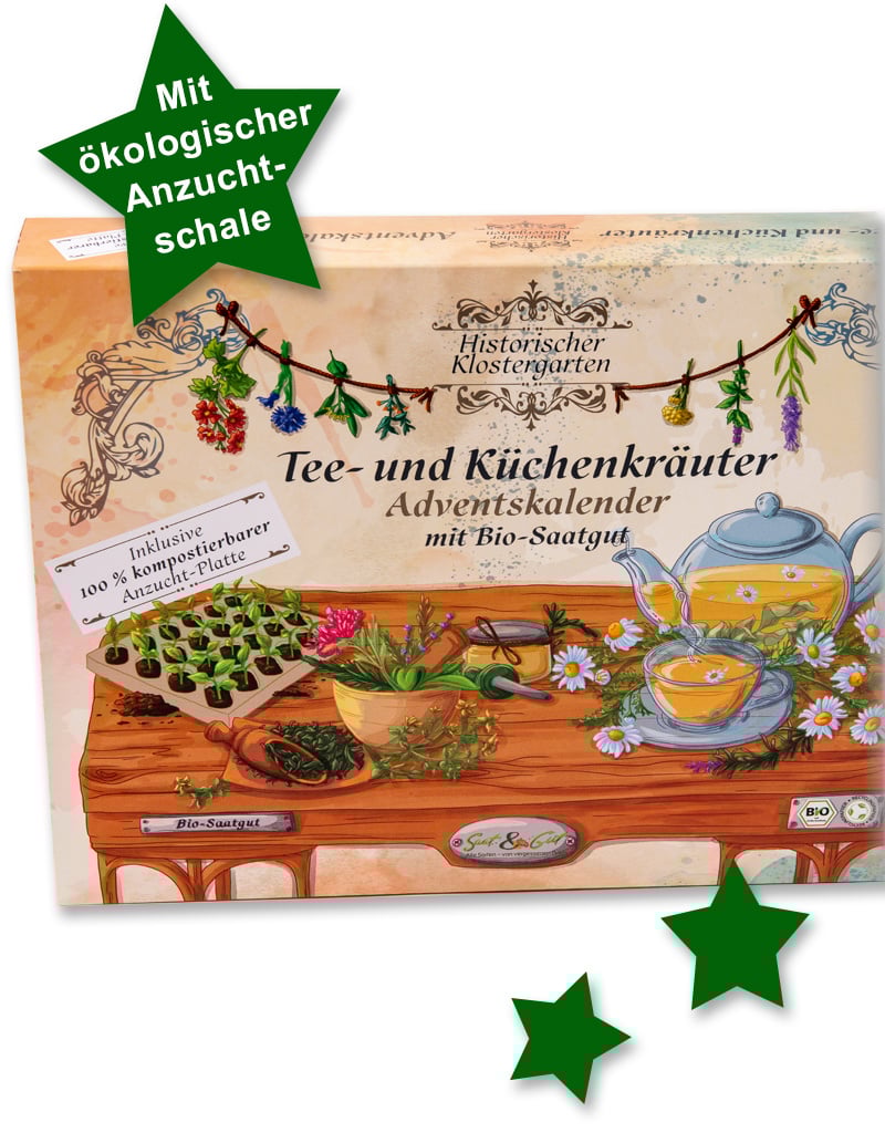 BIO Historischer Klostergarten Saatgut-Adventskalender