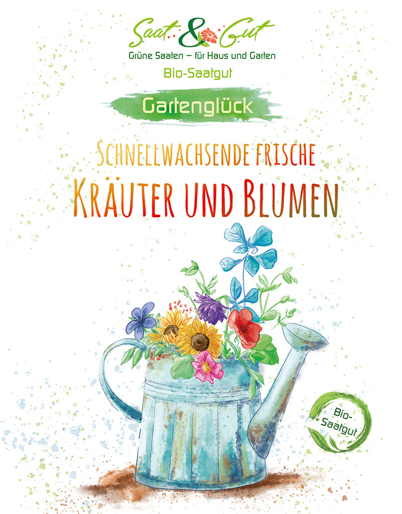 BIO-Saatgut Geschenk-T?te 'Frische Kr?uter und Blumen'