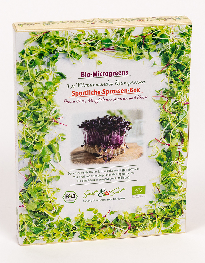 BIO-Keimsprossen 'Sportliche Sprossen Box'