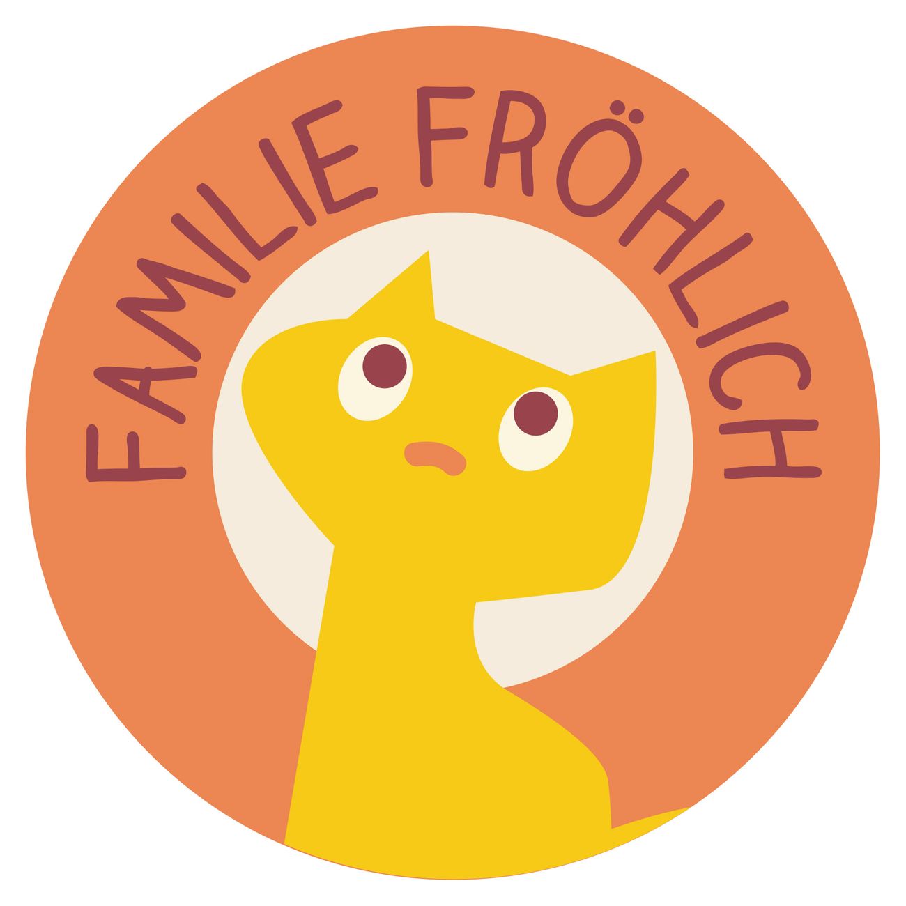 Briefkasten Selbstklebendes Namensschild Miez