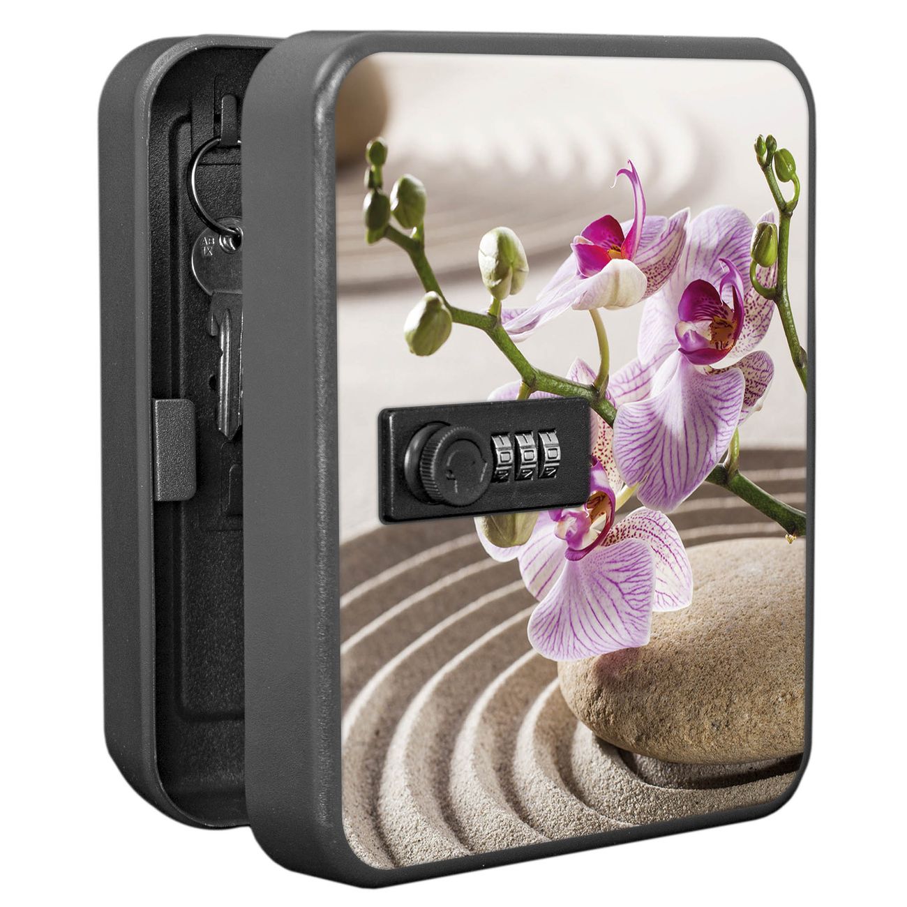 Schlüsselkasten abschließbar Motiv Zen Relax Klein