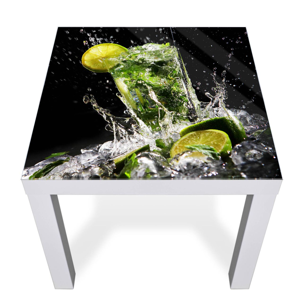 Glas Abdeckplatte IKEA LACK Brasilianischer Cocktail