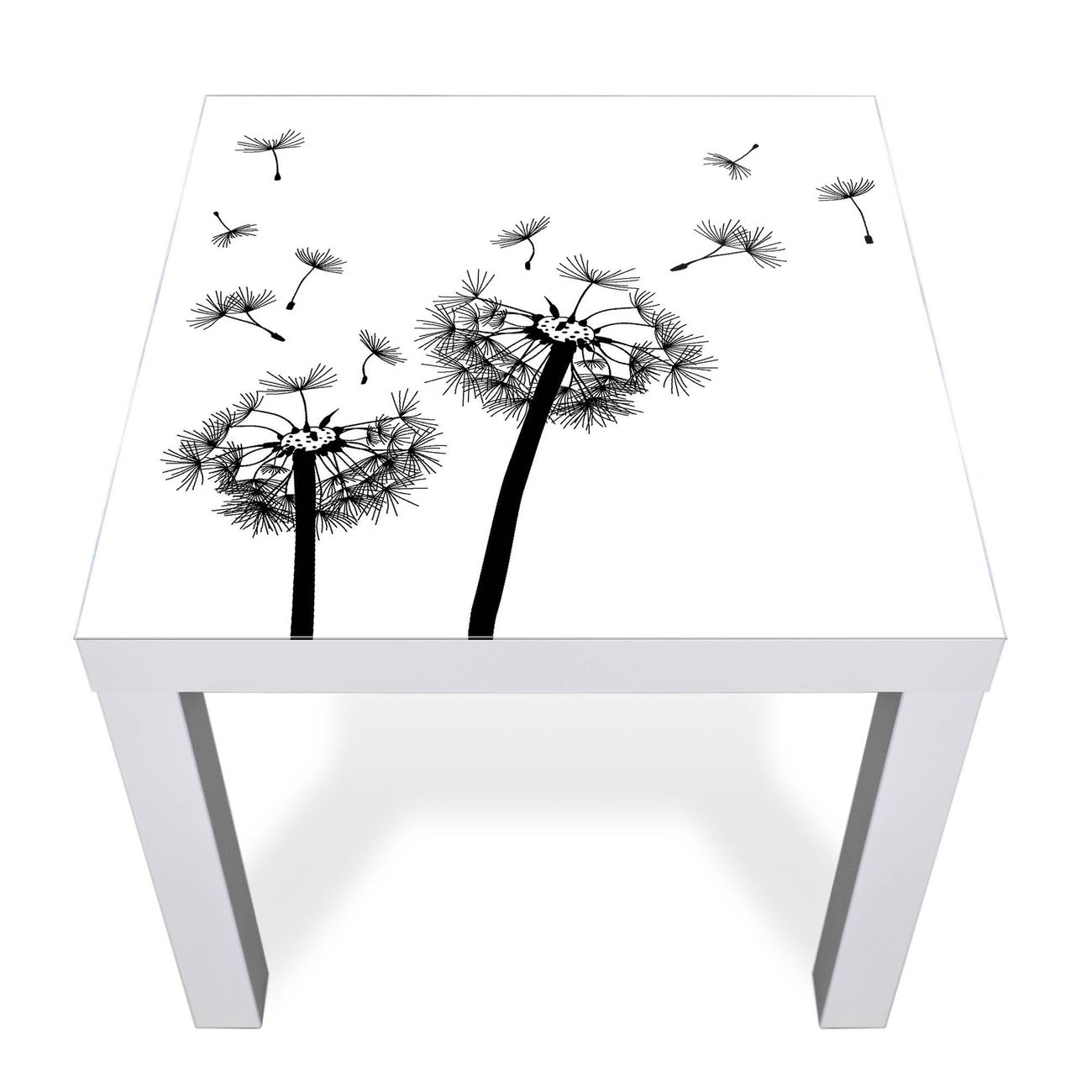 Glas Abdeckplatte IKEA LACK Pusteblume 2