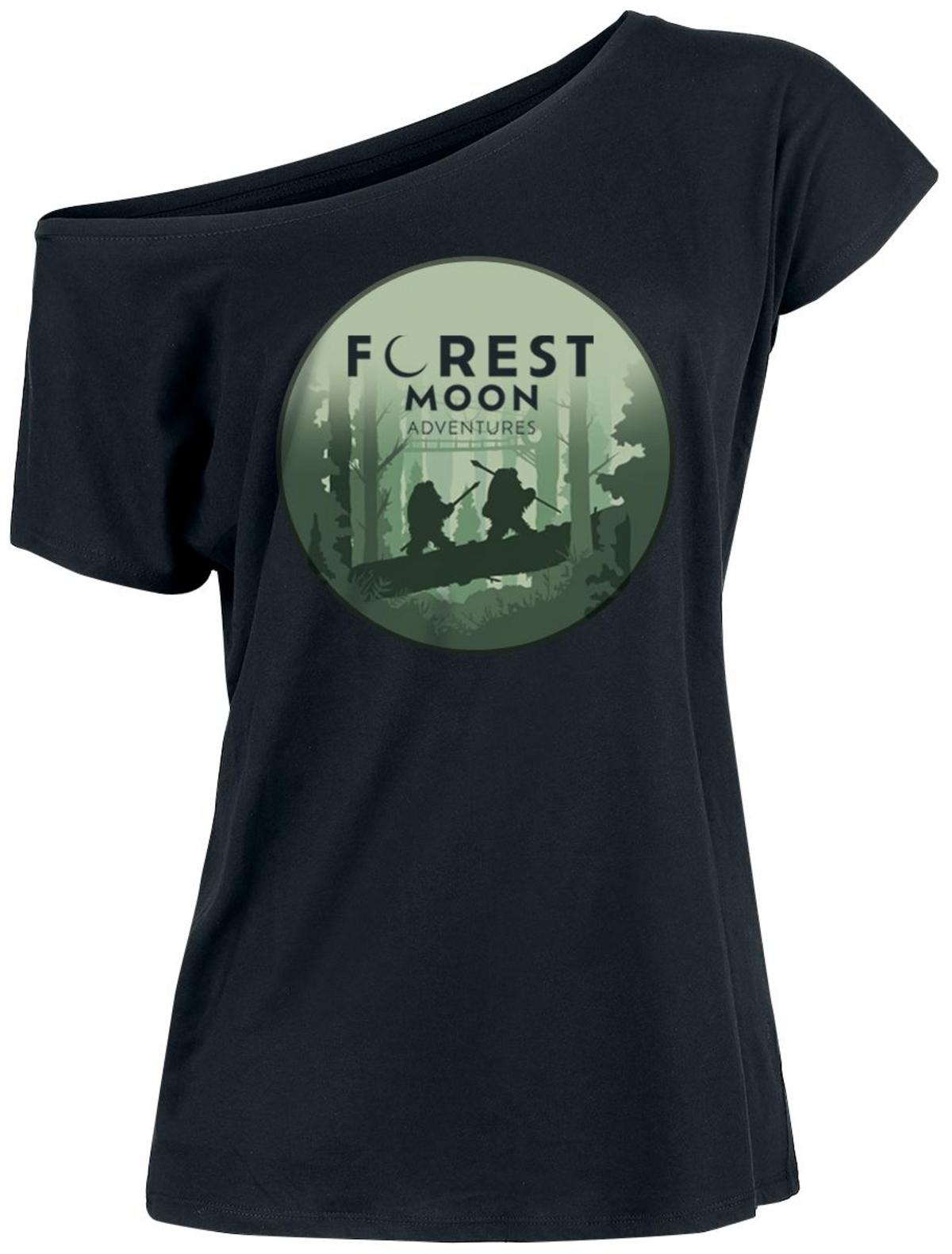 Star Wars Forest Moon Damen Loose-Shirt schwarz