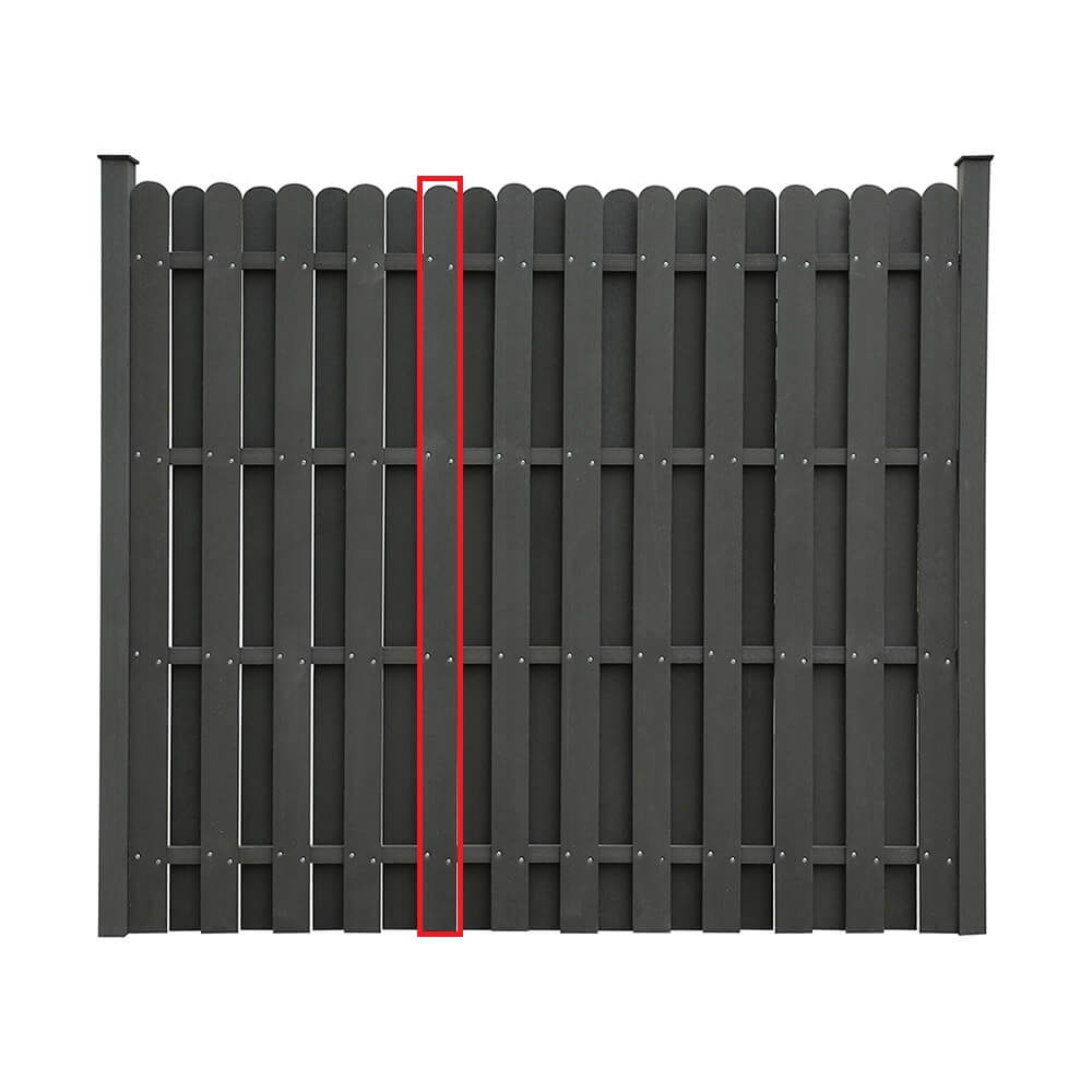 WPC Sichtschutzzaun Ersatzpaneel VISTA - 180 cm