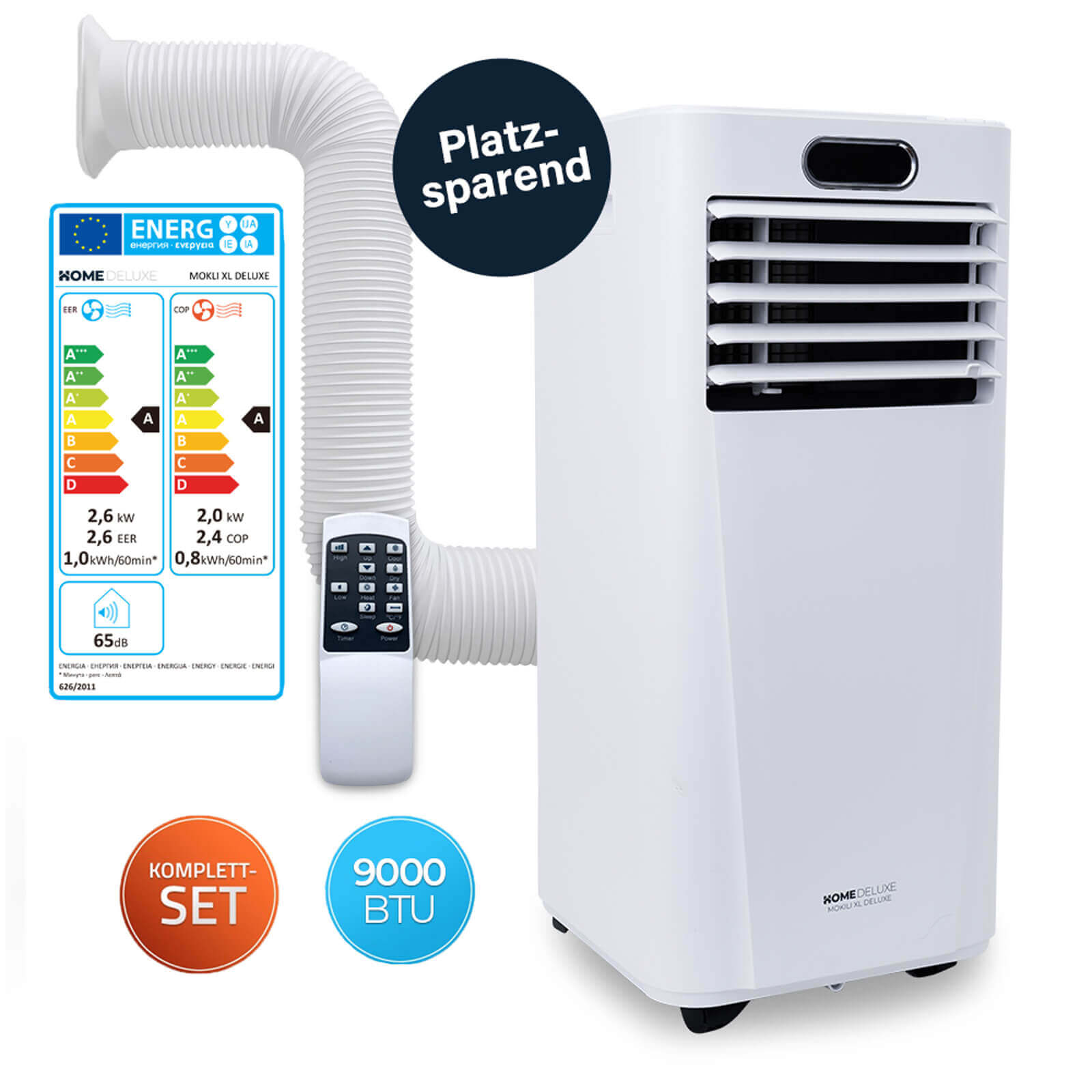 Home Deluxe Mobile Klimaanlage MOKLI DELUXE - XL