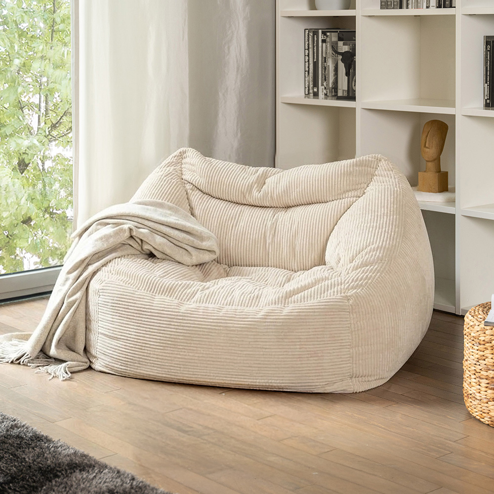 Home Deluxe Sitzsack Sessel COZY - Beige