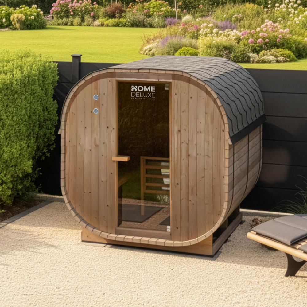 Home Deluxe Outdoor Sauna CUBE XL