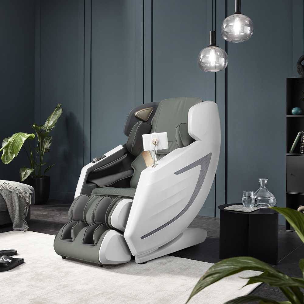 Home Deluxe Massagesessel ELVORA - Weiß