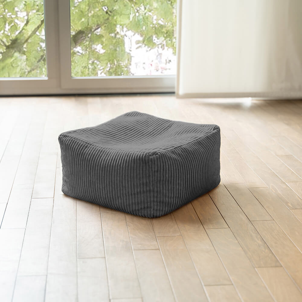 Home Deluxe Sitzsack Hocker COZY - Anthrazit