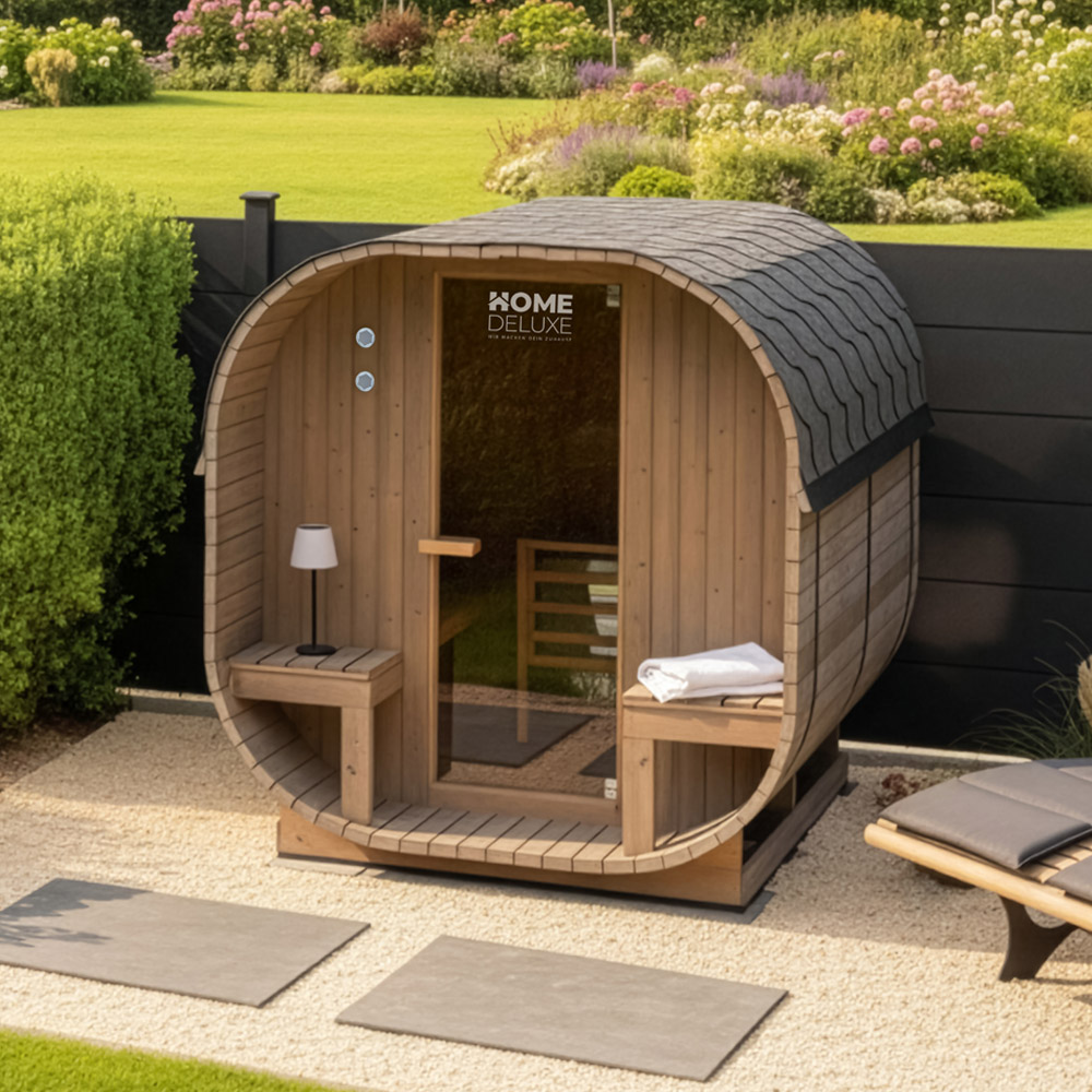 Home Deluxe Outdoor Sauna CUBE DELUXE L