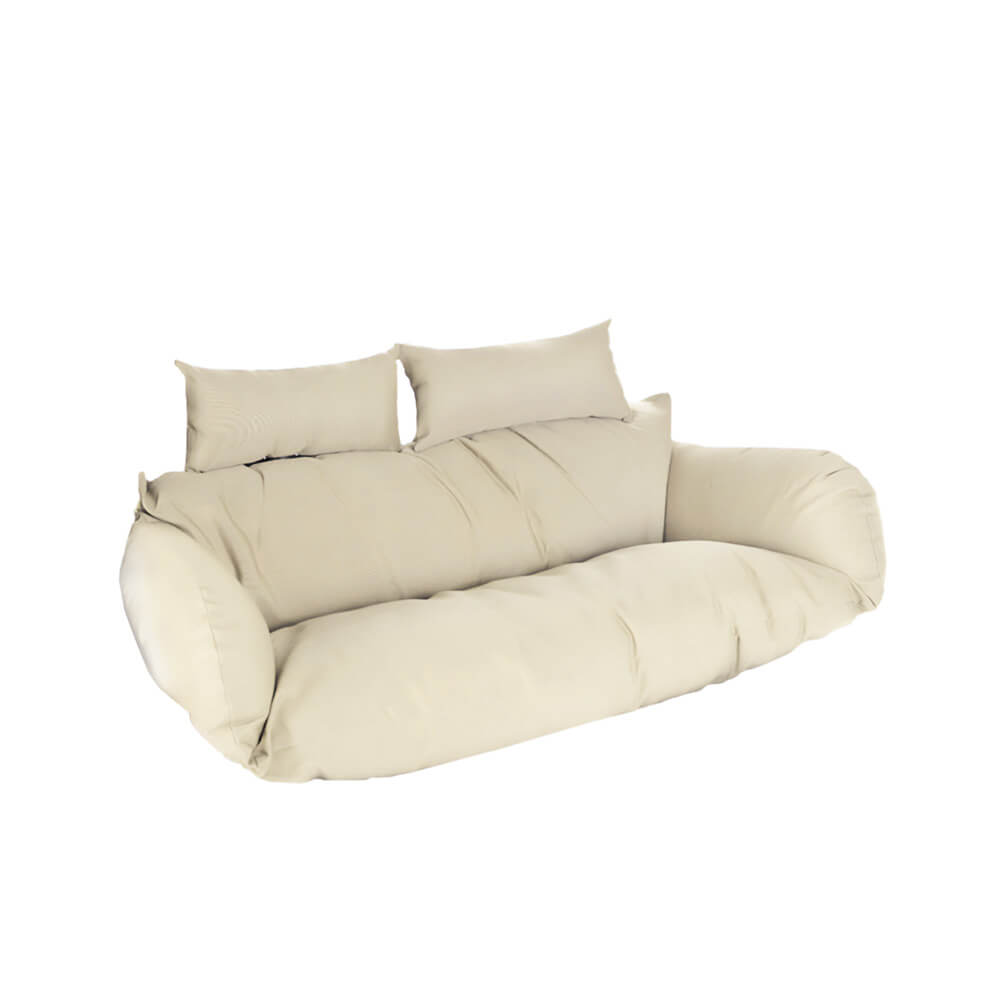 Home Deluxe Polyrattan Hängesessel Kissen TWIN
