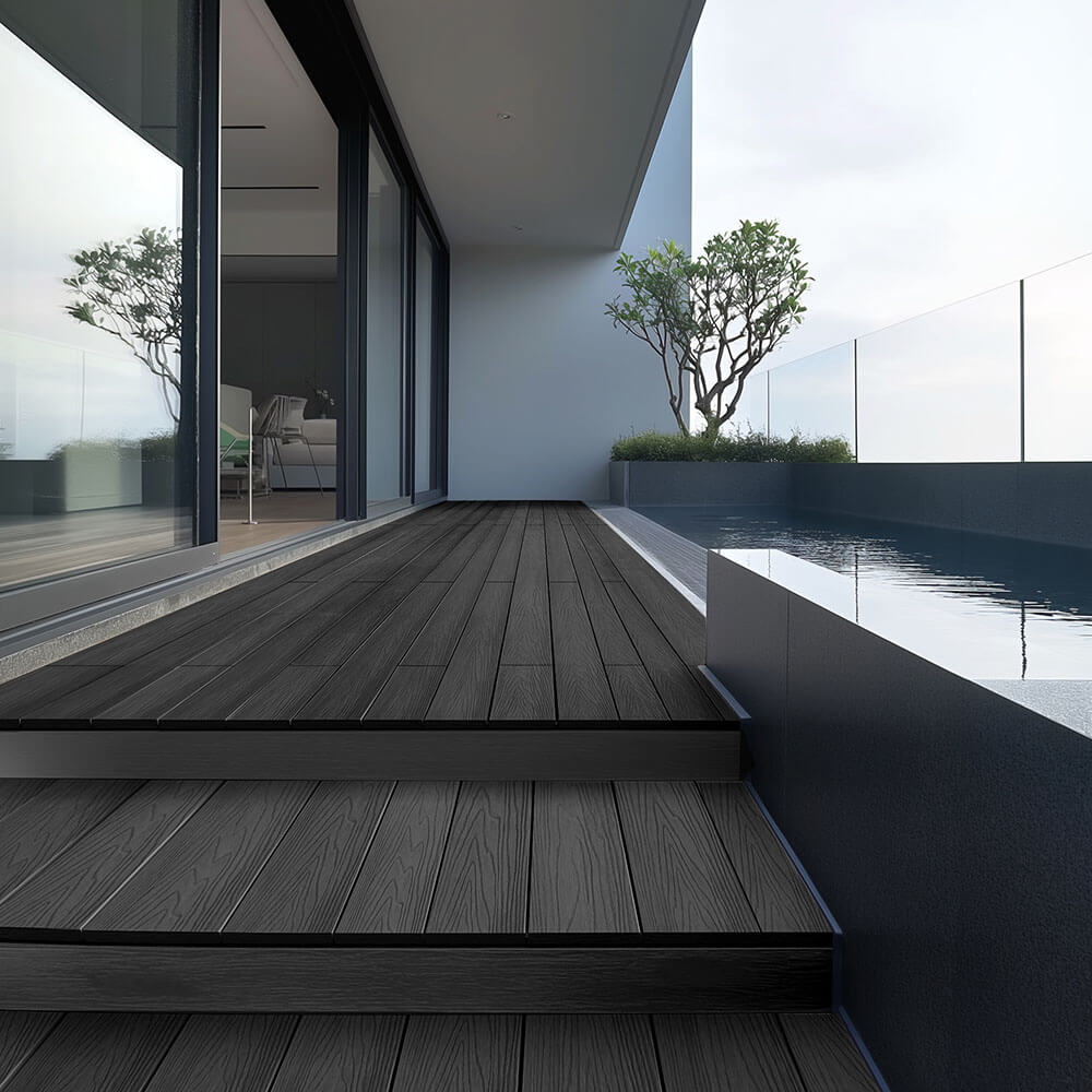 Home Deluxe WPC Terrassendielen SAMANA PREMIUM Komplettset (inkl. Unterkonstruktion)