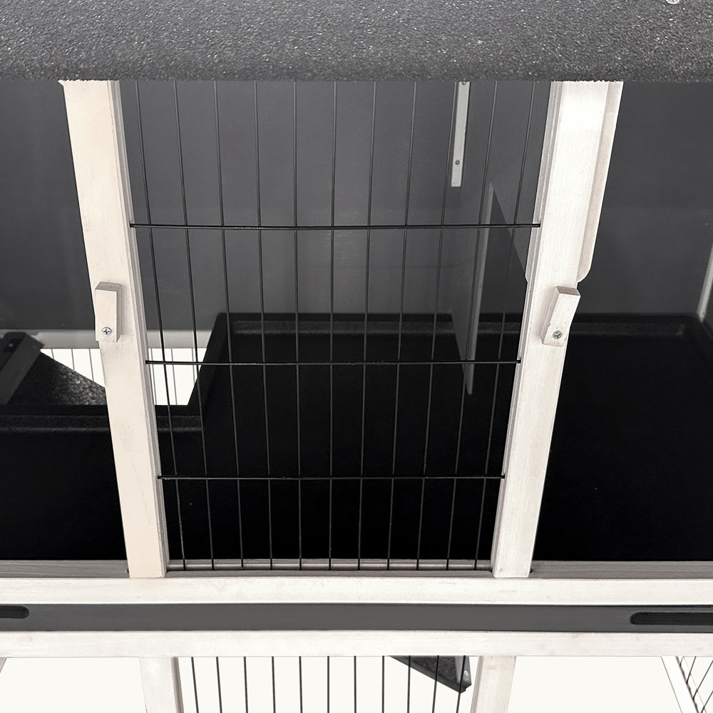 Home Deluxe Kaninchenstall aus Holz TOCA