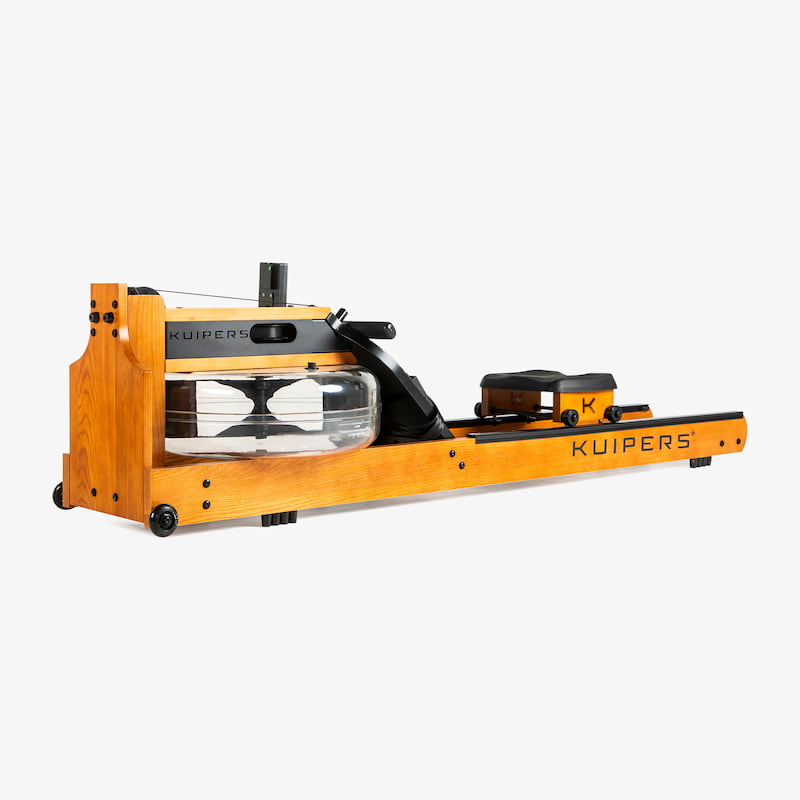 Kuipers AquaRower Wasser-Rudergerät | Nachhaltiges Eichenholz | Ergonomischer Sitz | LCD Display | 2 Jahre Garantie | Leise & kompakte Anwendung