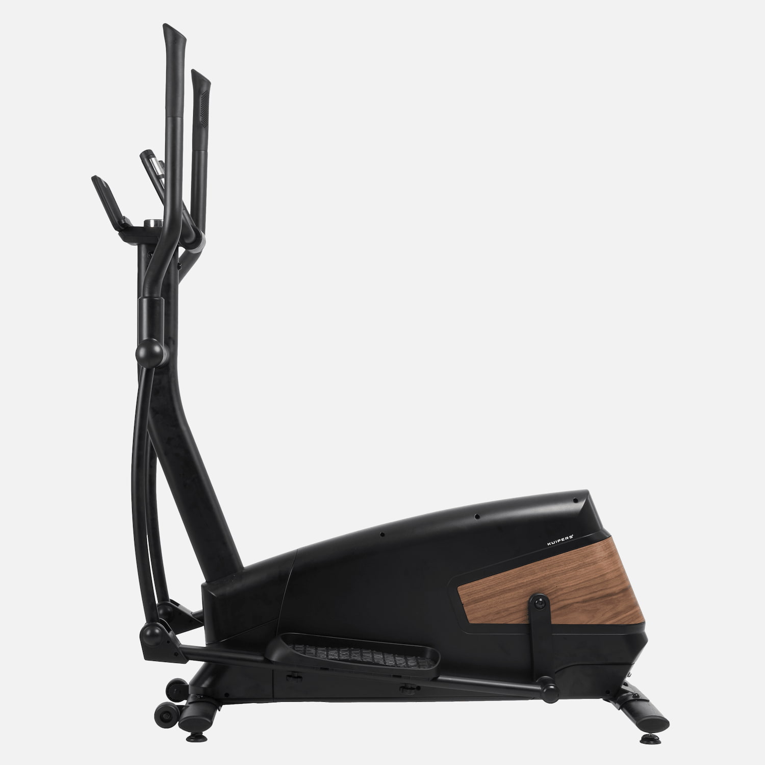 Kuipers C1 Crosstrainer | Leise | 24 Widerstandslevel | LED Display | Holzoptik | Bluetooth