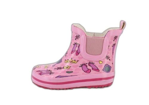 Beck Gummistiefel Prinzessin | Gummistiefel für Kinder | Rosa