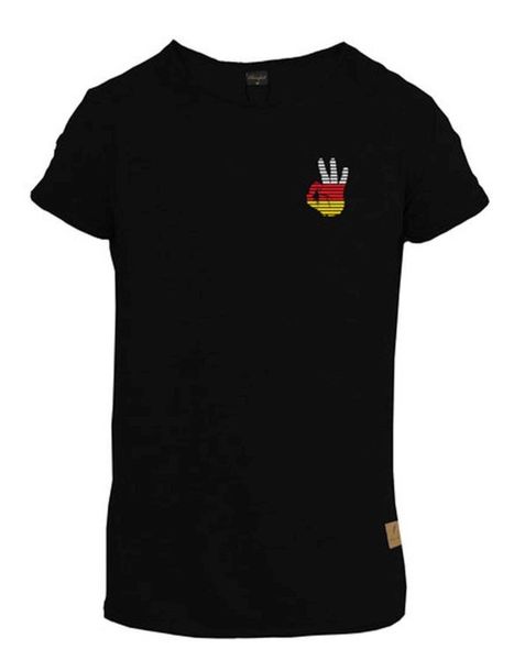 Kleinigkeit Bässik Shört Keine Probleme Schland | Shirts für Herren | Schwarz