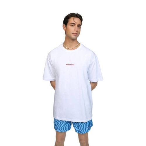 On Vacation Dolce Vita Tee | Shirts für Damen | White