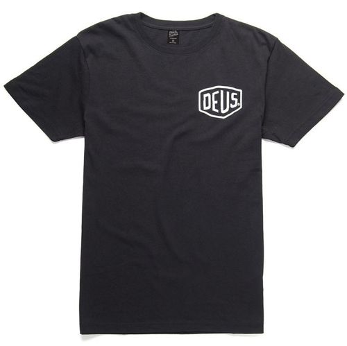 Deus Amsterdam Address Tee | Shirts für Herren | Schwarz