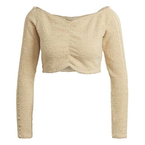 Adidas Crop Top | Shirts für Damen | Beige