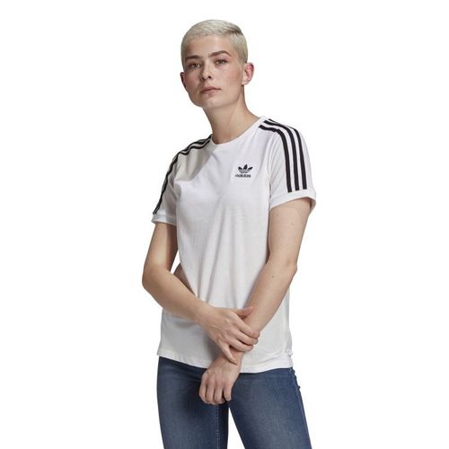 Adidas 3 Stripes T-Shirt | Shirts für Damen | Weiß
