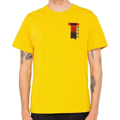 Deus Naito Amsterdam Tee | Shirts für Herren | Gelb