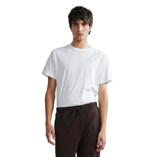 NN07 Etienne 3471 Print Tee | Shirts für Herren | Weiß