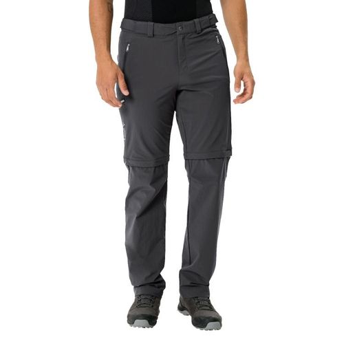 Vaude Farley Stretch T-Zip III Pants | Lange Hosen für Herren | Schwarz