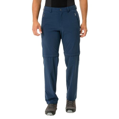 Vaude Farley Stretch Zip-Off II Pants | Lange Hosen für Herren | Blau