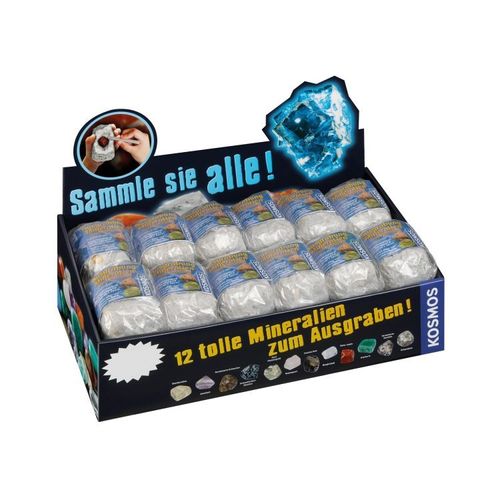 Kosmos Mineralien und Fossilien zum Ausgraben | Spielsachen für Kinder | Keine Farbangabe