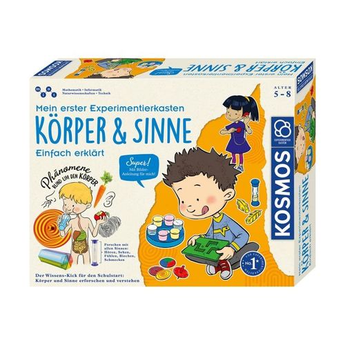 Kosmos Mein Erster Experimentierkasten: Körper & Sinne | Spielsachen für Kinder | Mehrfarbig